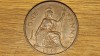 Anglia Marea Britanie -raritate pt cunoscatori- 1 penny 1949 AU/UNC - valoroasa! - varianta rara, fara IND:IMP, Europa