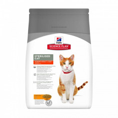 Hill&amp;#039;s SP Feline Young Adult Sterilised cu Pui, 3.5 kg foto