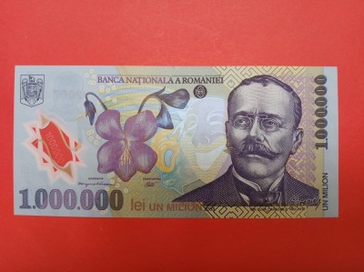 Bancnota 1000000 lei 2003(2004) - UNC++ foto