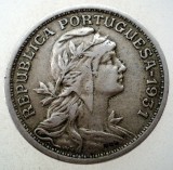 C.263 PORTUGALIA 50 CENTAVOS 1931 RARA, Europa, Cupru-Nichel