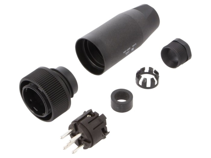 Conector circular 5 pini 400V 20A