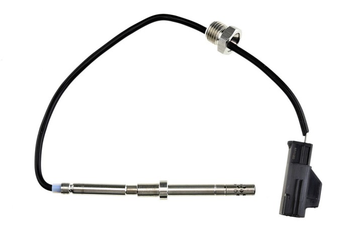 Senzor temperatura filtru particule Volvo C30 D5 2006-, S40 D5 2007-, Xc60 D3, D4 2008-, in fata la filtru de particule diesel, Xc60 2.0t 2009-, in s