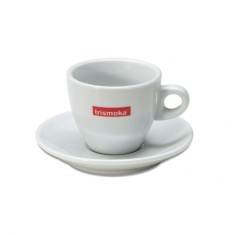 Set TRISMOKA 6 cescute si farfurii pentru cappuccino