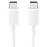 Cablu Type-C la Type-C, Super Fast Charging, 100W, 1m - Samsung (EP-DG977BWE) - White (Bulk Packing)