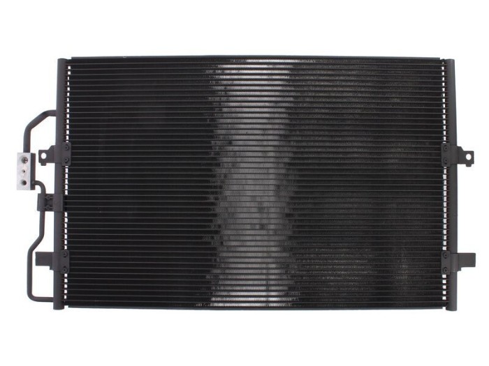 Condensator AC Citroen Evasion, Jumpy, 95-06, Fiat Scudo, Ulysse, Lancia Zeta, Lancia 806, 1994-2002; Expert, 1994-2006 Aluminiu/Aluminiu Brazat, 730