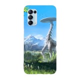 Husa compatibila cu Oppo A77, Viceversa, model Wilf Life Horizon, Silicon, TPU, Transparent, Carcasa