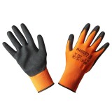 Manusi de lucru, poliester acoperit cu nitril (nisipos), 4131X, marimea 8 HardWork ToolsRange