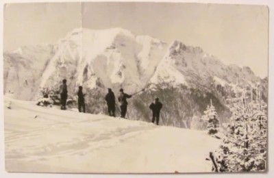 CY - Carte Postala Ilustrata MUNTII BUCEGI &amp;quot;Bucsoiul&amp;quot; circulata / RPR foto