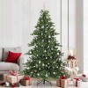 VidaXL Brad de Crăciun artificial cu ramuri articulare 210 cm PVC 3397681
