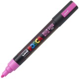 Marker PC-5M 1. 8 - 2. 5 mm Roz Fluorescent, Posca