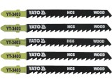 Set Lame Pentru Fierastrau Pendular, 5 Buc, 6Tpi