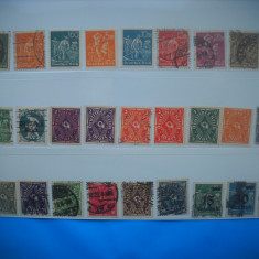 HOPCT LOT NR 482 GERMANIA REICH 27 TIMBRE VECHI STAMPILATE