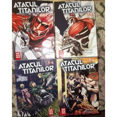 Pachet Atacul Titanilor 4 vol. Omnibus (vol 1-8)