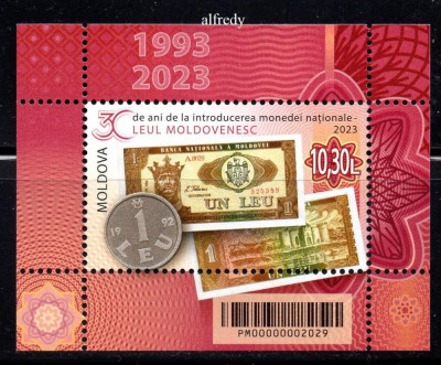 MOLDOVA 2023, Monede, Bancnote, serie neuzata, MNH foto