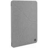 Husa Textil UNIQ Kanvas Plus pentru Apple iPad mini (2019), Gri