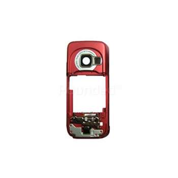 Nokia N73 Middlecover Red foto