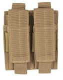 Pouch incarcator pistol dublu Mil-Tec Coyote