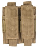 Pouch incarcator pistol dublu Mil-Tec Coyote