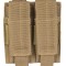 Pouch incarcator pistol dublu Mil-Tec Coyote