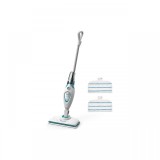 Aparat de curatat cu aburi Black&amp;Decker FSM1615-QS, 1300W, 2 pad-uri