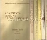 Monumenta Linguae Dacoromanorum I-V Biblia 1688 - Al. Andriescu, Ioan Caprosu