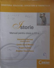 ISTORIE. MANUAL PENTRU CLASA A XII-A-ALEXANDRU BARNEA, VASILE AUREL MANEA, EUGEN PALADE, BOGDAN TEDORESCU-252520