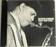Dexter Gordon &lrm;&ndash; Body And Soul NM / NM cd muzica jazz bop Black Lion Germania 1988