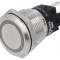 Lampă LED Control Roșie 24V 24VAC &Oslash;19mm