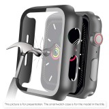 Husa + folie Huawei Watch Fit 4 Asteroid GSM Defense, negru (Pachet 360&deg;)