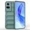 Husa pentru honor 90 lite, antisoc, margini cu striatii, design minimalist, green