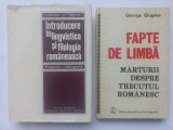 INTRODUCERE IN LINGVISTICA SI FILOLOGIA ROMANEASCA- I. COTEANU+ FAPTE DE LIMBA