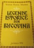 LEGENDE ISTORICE DIN BUCOVINA SIMION FLOREA MARIAN