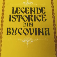 LEGENDE ISTORICE DIN BUCOVINA SIMION FLOREA MARIAN