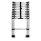 Scara aluminiu telescopica, Drabest, 11 trepte, max 125 kg, 0.97-3.2 m