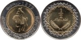 Libya 2004 - 1/2 dinar UNC