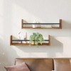 VidaXL Raft de perete 2 pcs Lemn vechi 60 x 16 x 14 cm Lemn compozit 869082