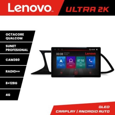 Navigatie Seat Leon MIB Quad Core N-306 ecran 13&amp;quot; 2K 8+128 Android Waze USB Navigatie 4G 360 Toslink Youtube R CarStore Technology foto