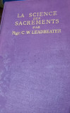 LA SCIENCE DES SACREMENTS STIINTA SACRAMENTELOR 1926