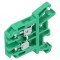 Conector de &icirc;mbinare șine 0,5-2,5mm2 2 borne verde 690V