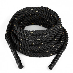 Capital Sports Monster Rope cablu Cross-training 15m 3.8cm nylon franghie dreischlagig negru foto