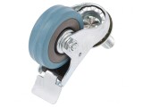 Roată de Transport cu Ax 50mm 35kg Guma