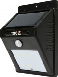 Lampa solara cu LED SMD pentru perete 120 lumeni YATO