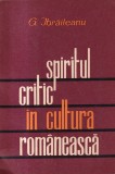 G. Ibraileanu - Spiritul critic in cultura romaneasca