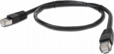 Cablu FTP Gembird Patchcord Cat 5e 0.5m Negru foto