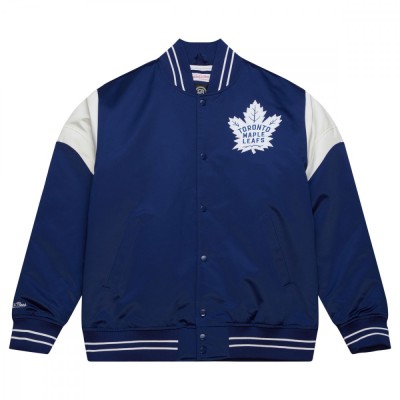 Toronto Maple Leafs geacă de bărbați NHL Heavyweight Satin Jacket - 2XL foto