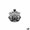 Suport pentru condimente din oțel inoxidabil Quttin 17,8 X 17,8 X 16,3 CM (6 Piese) (8 Unități)