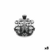 Cumpara ieftin Suport pentru condimente din oțel inoxidabil Quttin 17,8 X 17,8 X 16,3 CM (6 Piese) (8 Unități)