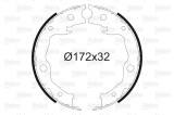 VALEO 564128 Set saboti frana, frana de mana