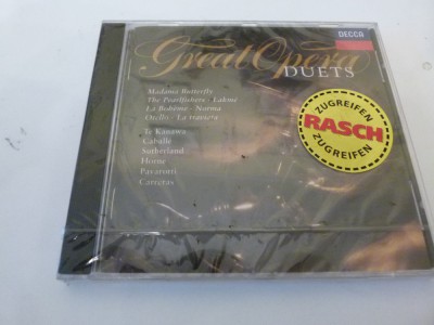 Great opera duett, cd foto