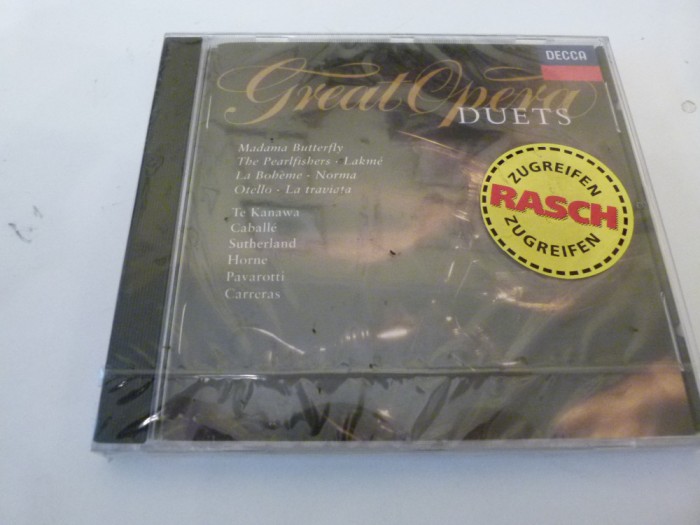 Great opera duett, cd